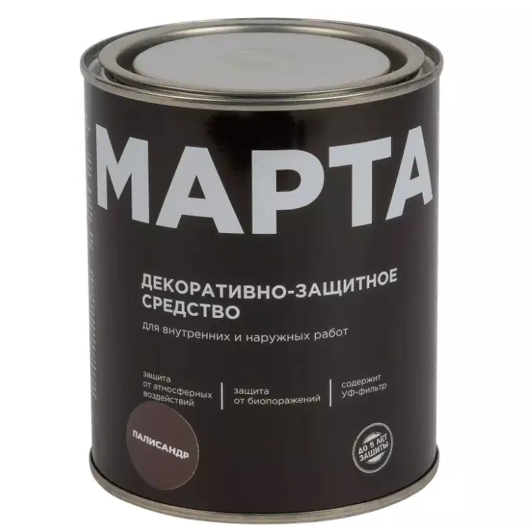 Декоративно-защитное средство для дерева